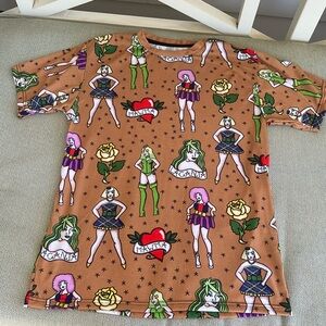 Official Laganja Estranja Graphic Tee Merch; Size Large.